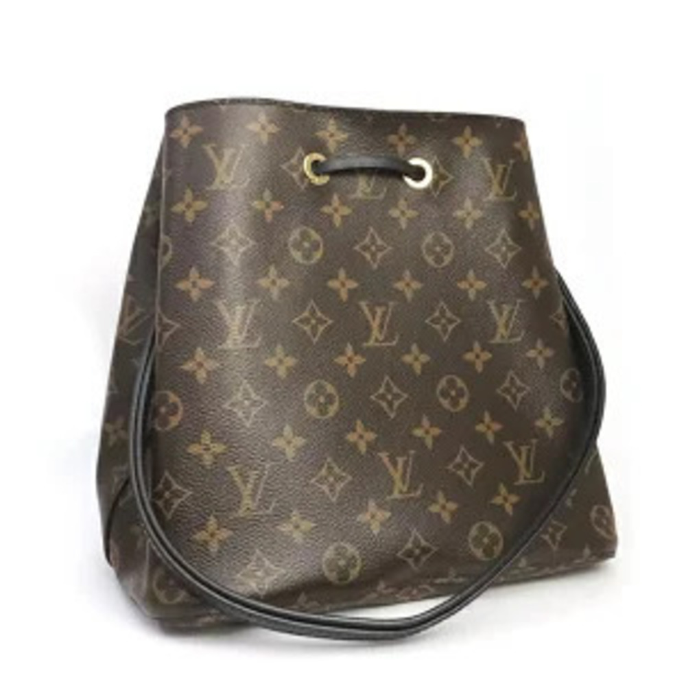 Louis Vuitton Noe Monogram Bag Neo Shoulder Brown
